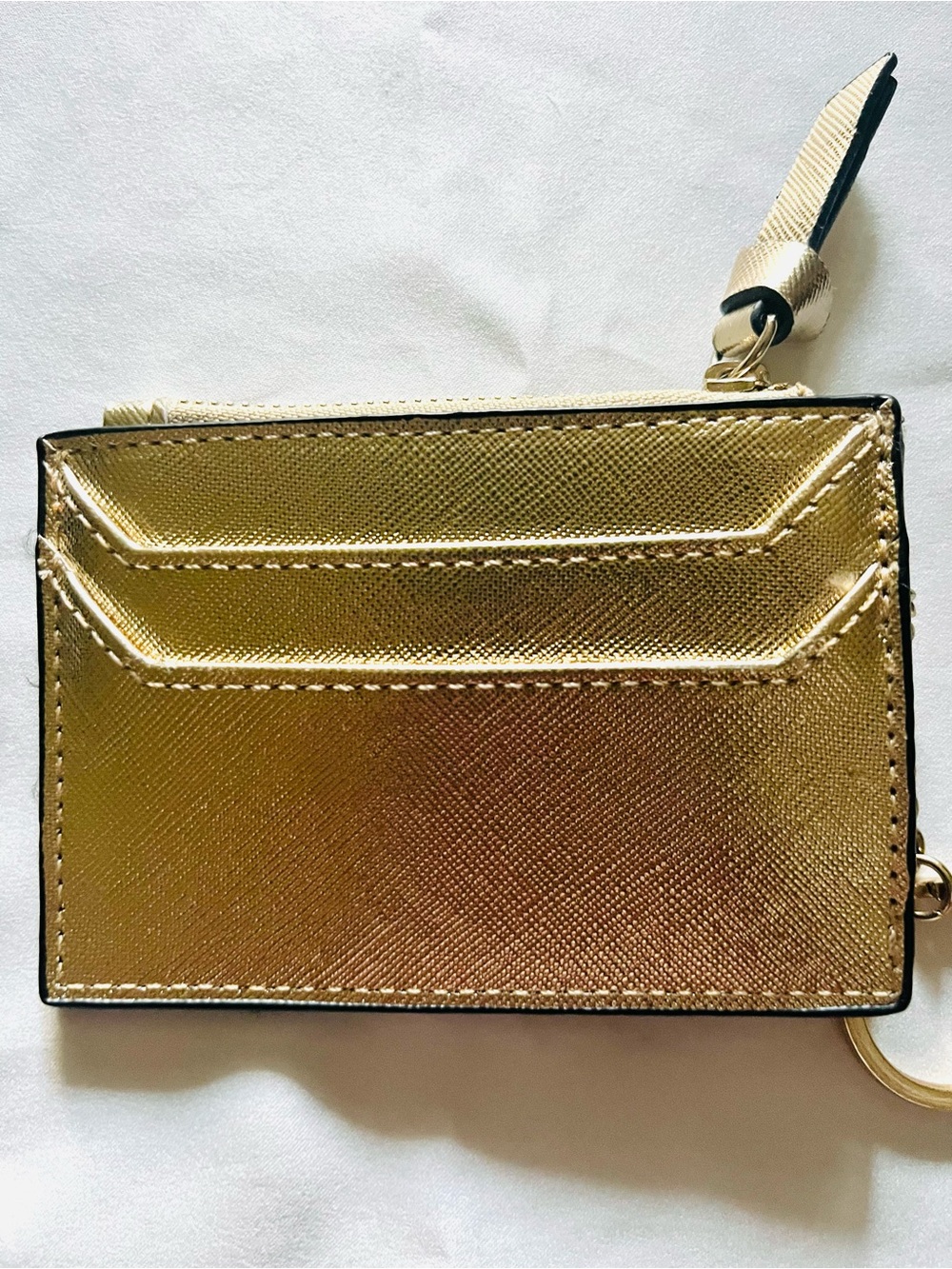 Pandora Metallic Gold Cardholder Coin Purse Keyring Wallet - Limited Edition - Picture 3 of 7